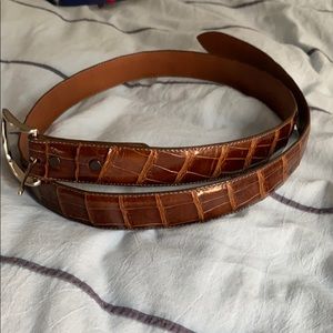 Pat Areias Alligator Belt